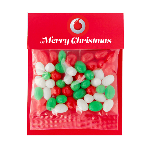 Picture of Billboard Candy Card 50g Christmas Jelly Beans