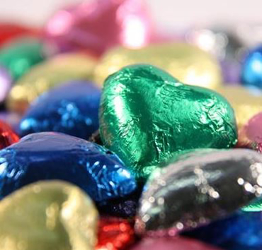 Picture for category Chocolate Foiled Heart & Star Options