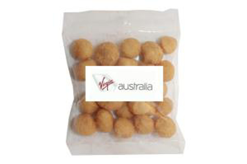 Picture of Wasabi Macadamias in 50g Bag