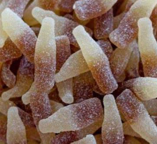 Picture of Gummy Sour Cola Bottles 100g Bag