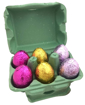 Picture of 17g Hollow Easter Eggs in Coloured Egg Carton