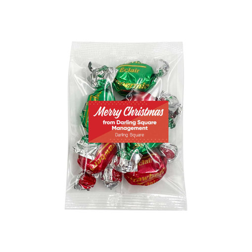 Picture of Christmas Toffees 50g Cello Bag