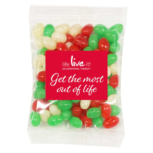 Picture of Mini Christmas Jelly Beans 100g
