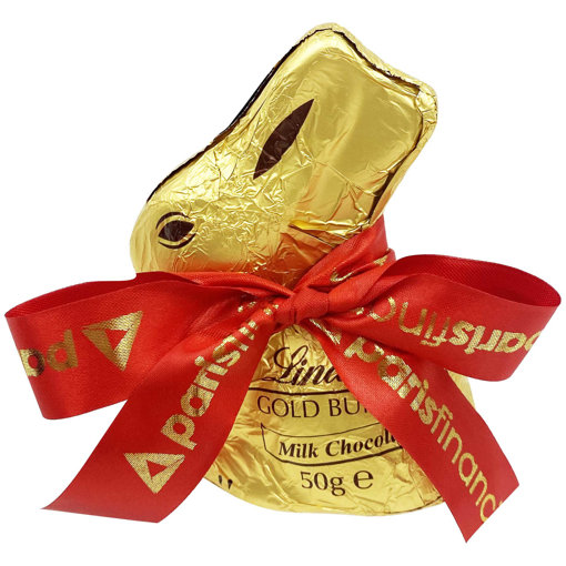 Picture of 50g Lindt Bunny with Branded Ribbon